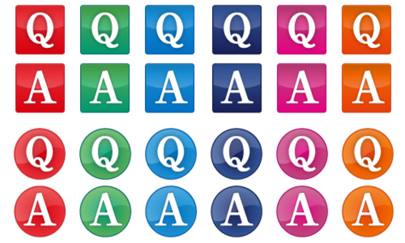 Frequently asked questions Q & A icon Frequently asked questions Q & A icon