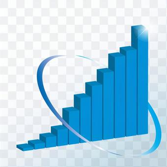 Right-facing upward graph 3 Right-facing upward graph 3