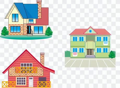 House, apartment House, apartment