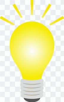 Light bulb illustration Fuchinashi Light bulb illustration Fuchinashi