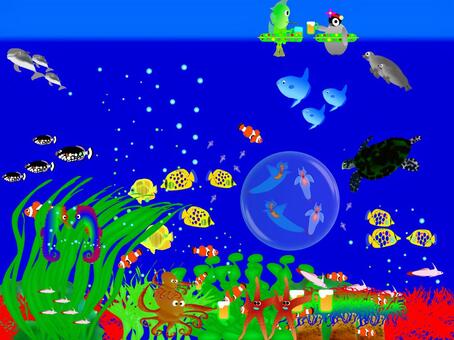 Add sea turtle to play aquarium Add sea turtle to play aquarium