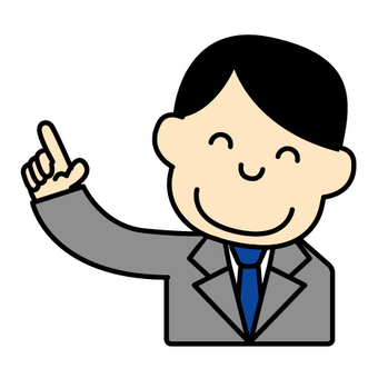 Male suit (finger pointing · left) Male suit (finger pointing · left)