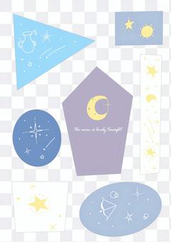 Star tag set Star tag set