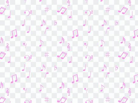 Musical note on one side wallpaper 3 Musical note on one side wallpaper 3