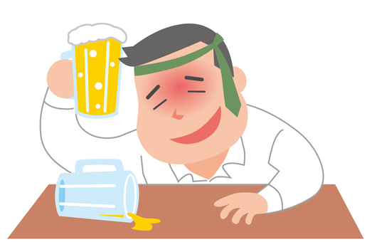 Old drunk man Old drunk man