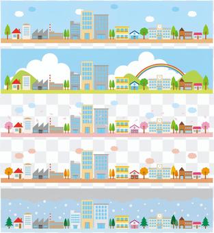 Townscape 02_ Four Seasons Townscape 02_ Four Seasons