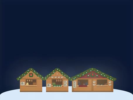 クリスマスマーケットの背景 クリスマスマーケットの背景