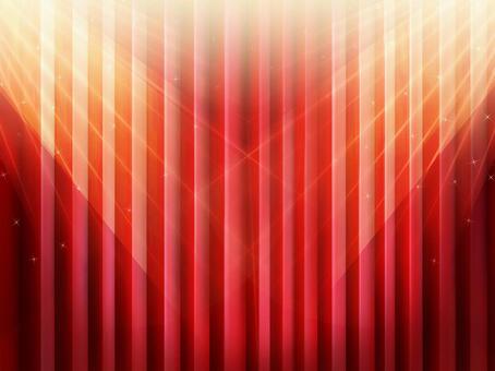Illuminated stage red curtain wallpaper frame Illuminated stage red curtain wallpaper frame