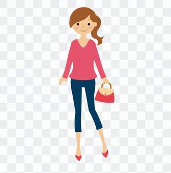 Shopping woman 01 Shopping woman 01