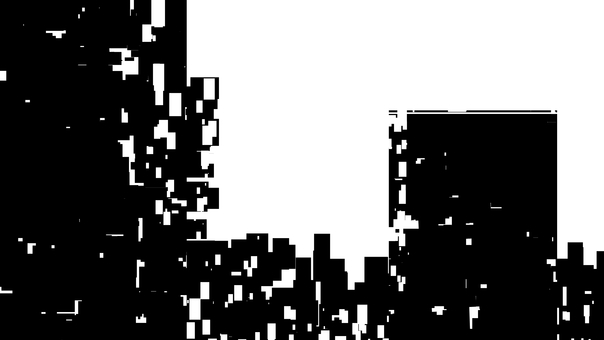 City silhouette, white background, transparent background City silhouette, white background, transparent background