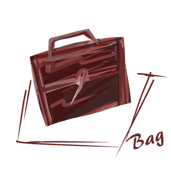Bag handwriting Bag handwriting