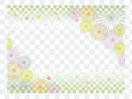 Japanese paper _ flower pattern 5 Japanese paper _ flower pattern 5