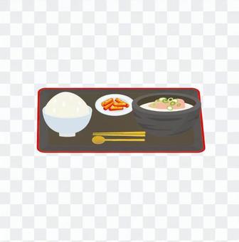 Korean cuisine set meal 2 Korean cuisine set meal 2