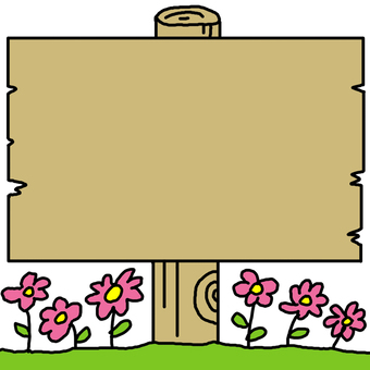Notice board Notice board