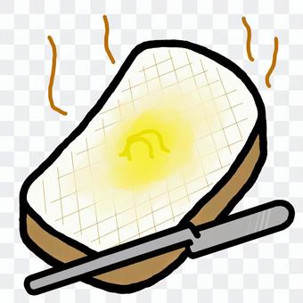 White bread and butter White bread and butter