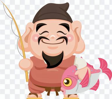 Ebisu Shichifukujin Character Ebisu Shichifukujin Character