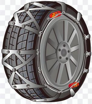 Tire chain (non-metal) Tire chain (non-metal)