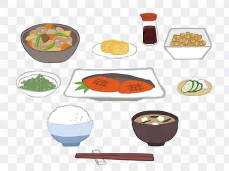 Japanese food set Japanese food set