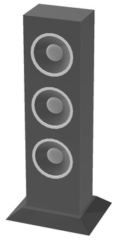 Deep bass speaker Deep bass speaker