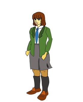 High school girl High school girl