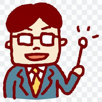 Teacher of cram school Teacher of cram school