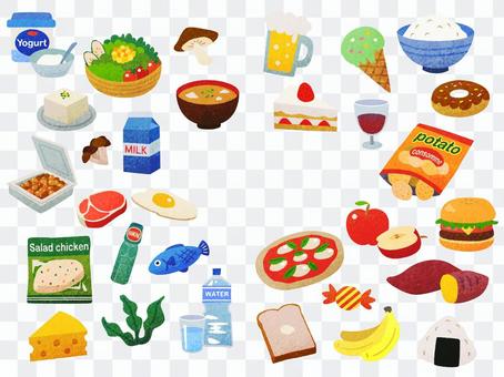 Foods related to diet Foods related to diet