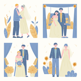 Fashionable wedding Fashionable wedding