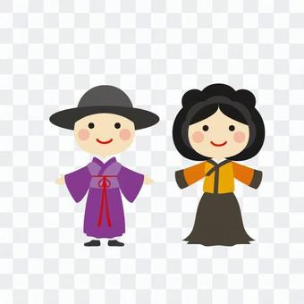 Male and female Hanbok 4 Male and female Hanbok 4