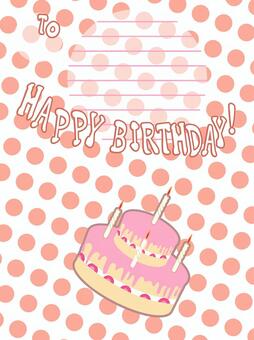 Birthday message card 2 Birthday message card 2