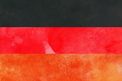 Flag watercolor Germany Flag watercolor Germany
