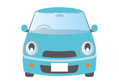 Car compact car light blue Car compact car light blue