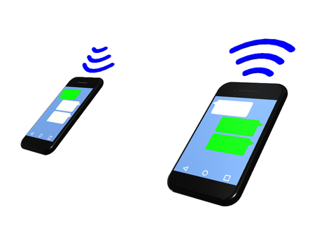Smartphone android communication Smartphone android communication