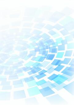 Pastel tone blue concentric circle vertical background material Pastel tone blue concentric circle vertical background material