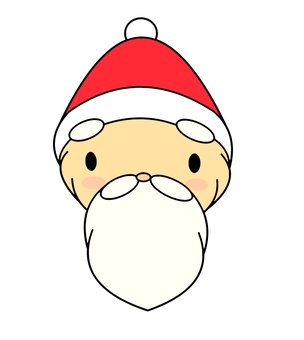 Santa Claus face Santa Claus face