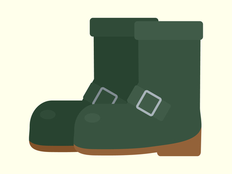 Simple and cute boots illustration Simple and cute boots illustration