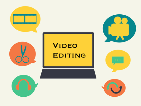 Image of video editing Image of video editing