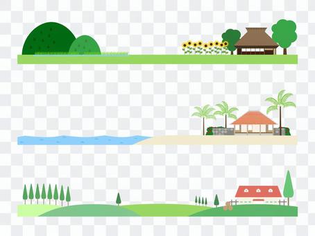 Japanese landscape (summer) Japanese landscape (summer)