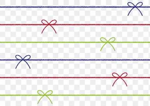 Set 32_02 (Hand-painted ribbon ruled line) Set 32_02 (Hand-painted ribbon ruled line)