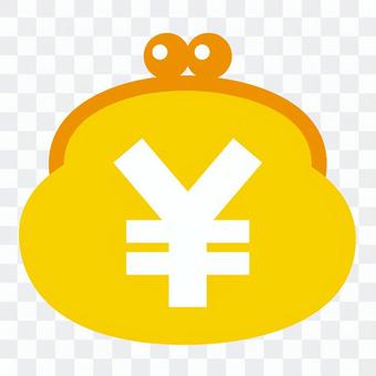 Wallet Money Yellow luck Wallet Money Yellow luck