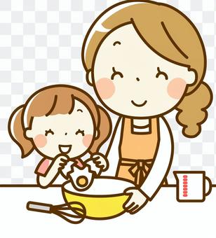 Cooking with parents and children Cooking with parents and children