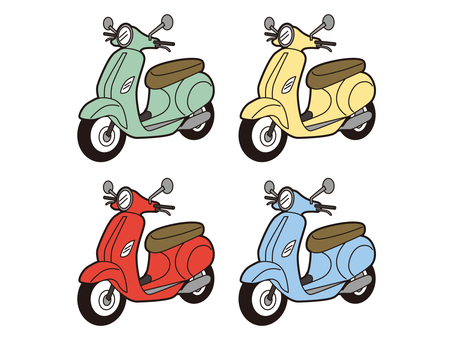 Moped scooter bike Moped scooter bike
