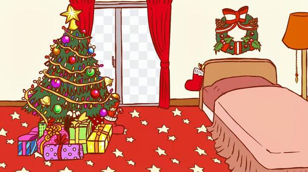 Christmas room (no lace curtain) Christmas room (no lace curtain)