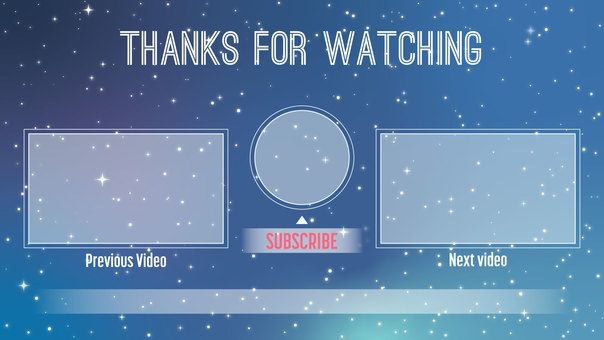 Space Background End Card A Full HD Space Background End Card A Full HD