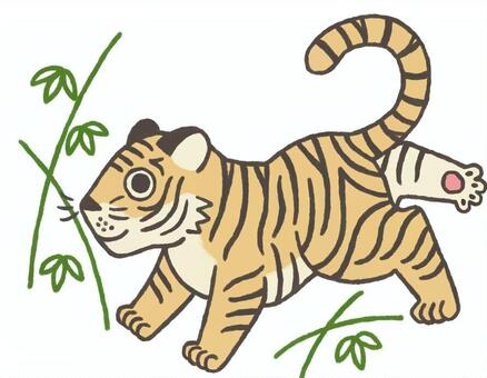 Tiger age illustration 4 Tiger age illustration 4