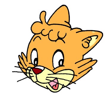 Anthropomorphic cat pose Anthropomorphic cat pose
