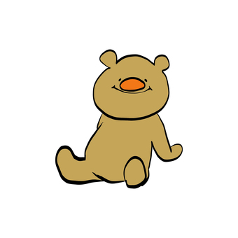 Relaxing bear Relaxing bear