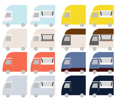 Kitchen car variation set Kitchen car variation set