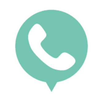 Flat design icon phone Flat design icon phone