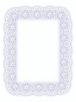 Lace frame (snow crystal) Lace frame (snow crystal)