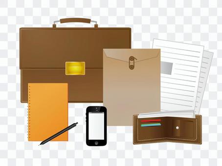 Business bag and various Business bag and various